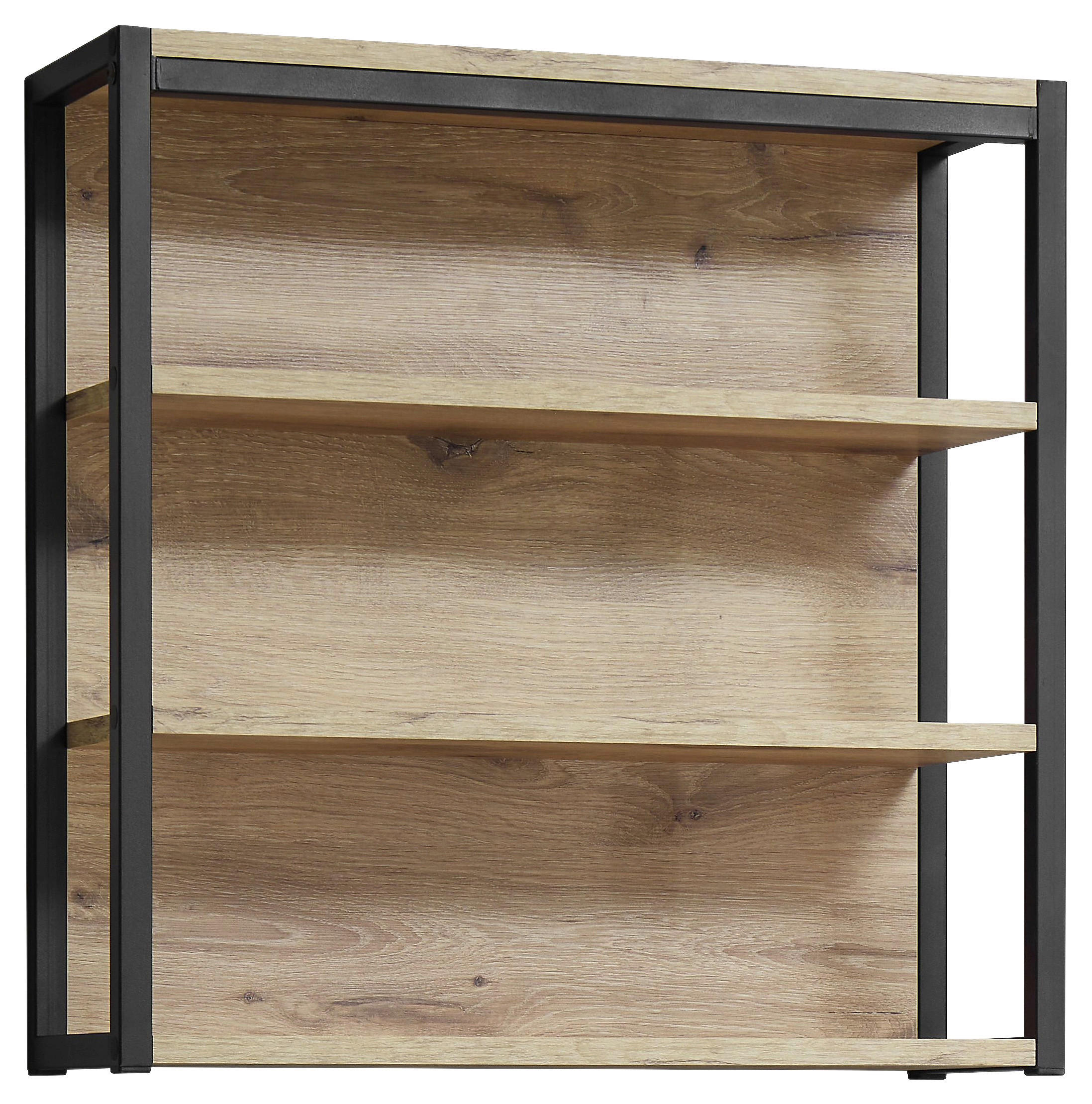 BADEZIMMERREGAL 60/61/20 cm  - Eichefarben, KONVENTIONELL, Holzwerkstoff (60/61/20cm) - home24