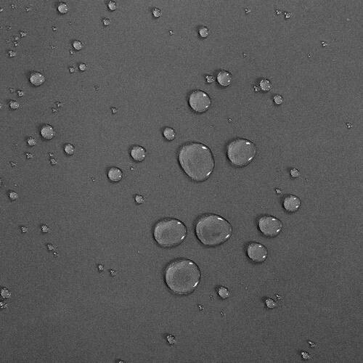 MARKISE - Anthrazit/Alufarben, Basics, Textil/Metall (400/180cm) - Modante