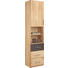 REGAL in Braun, Erlefarben - Chromfarben/Erlefarben, Natur, Holz/Metall (50/213/41cm) - Linea Natura REGAL in Braun, Erlefarben - Chromfarben/Erlefarben, Natur, Holz/Metall (50/213/41cm) - Linea Natura
