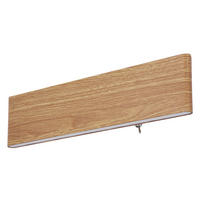 LED-WANDLEUCHTE - Weiss/Opal, Design, Kunststoff/Metall (29,5/4,5cm) - Globo