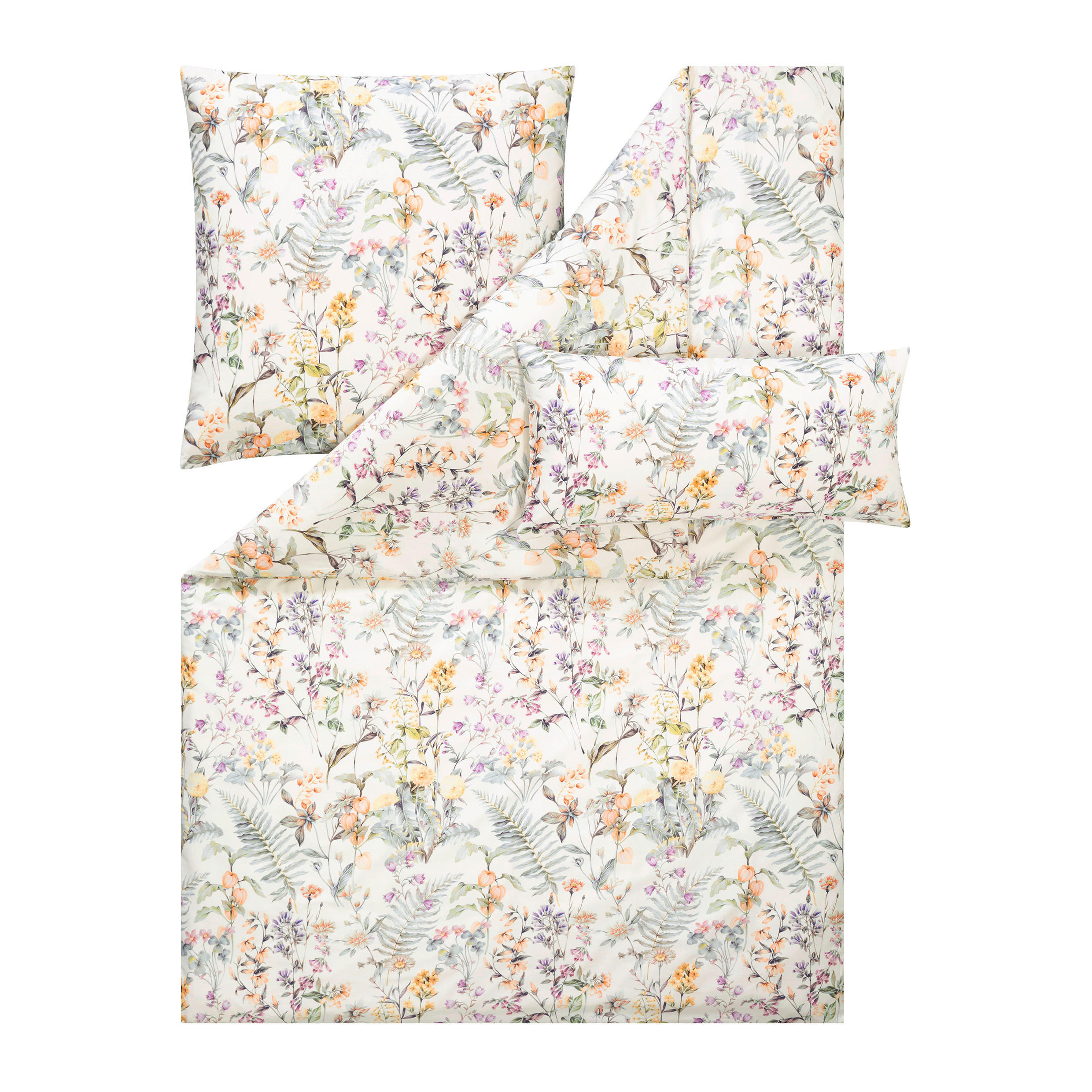 BETTWÄSCHE Atelier 155/220 cm  - Gelb, Design, Textil (155/220cm) - Estella