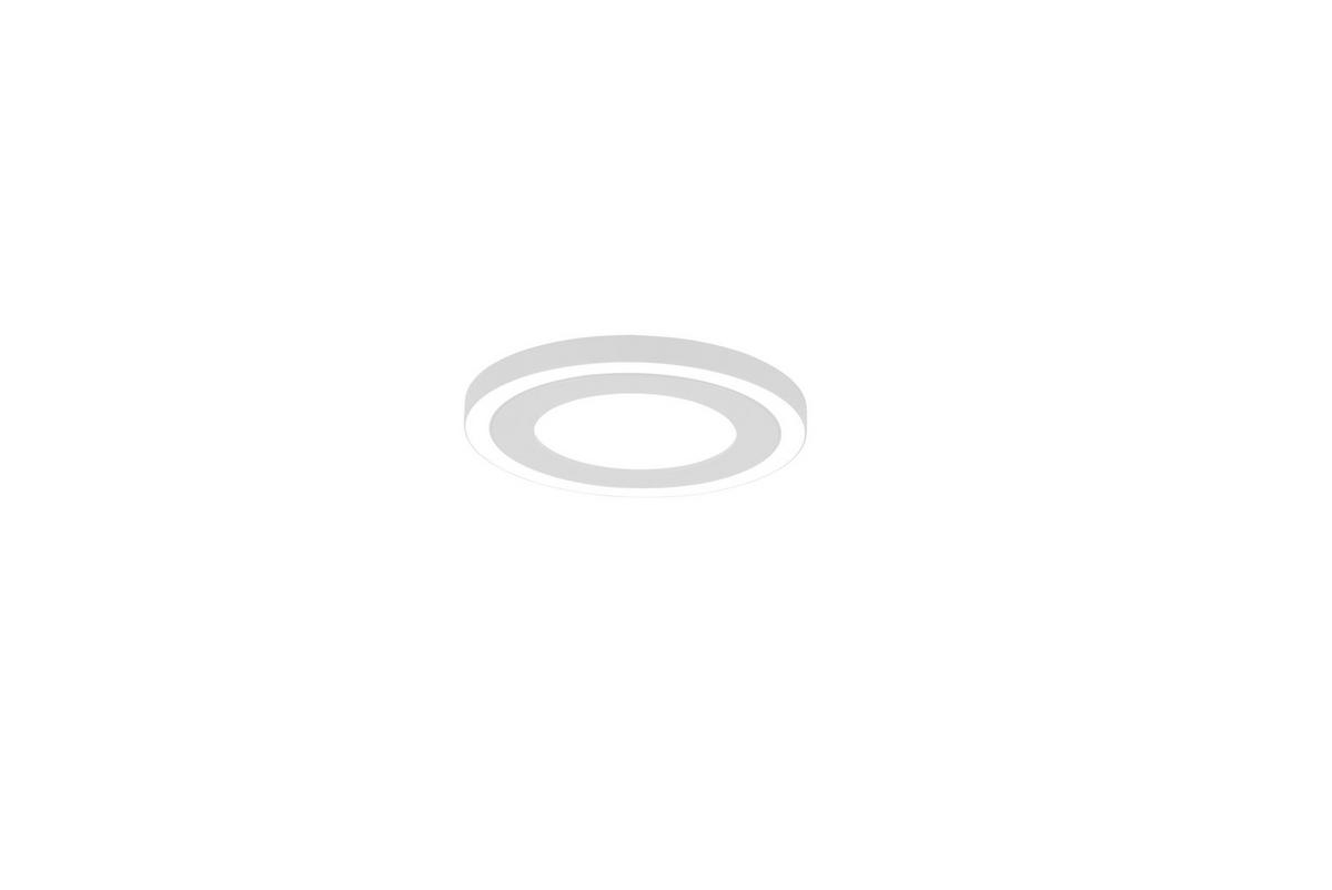 LED-DECKENLEUCHTE  20/4 cm    - Weiss, Basics, Kunststoff (20/4cm)