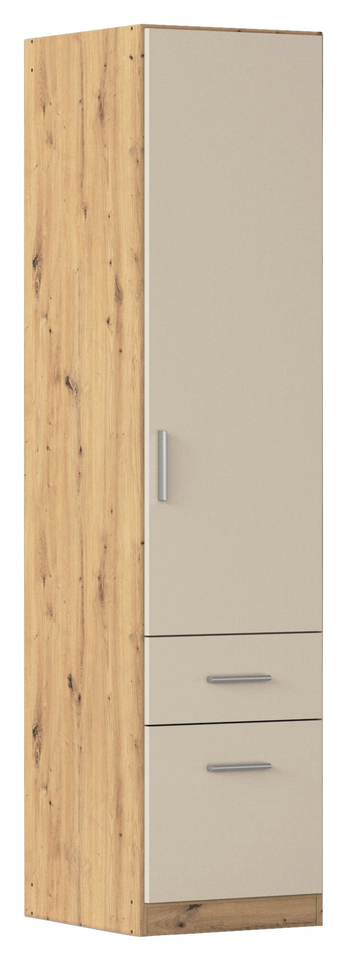 Drehtürenschrank 47 cm Celle, Champagner/Eiche