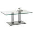 COUCHTISCH in Metall, Glas 110/70/46-65 cm - Edelstahlfarben/Grau, Design, Glas/Kunststoff (110/70/46-65cm) COUCHTISCH in Metall, Glas 110/70/46-65 cm - Edelstahlfarben/Grau, Design, Glas/Kunststoff (110/70/46-65cm)