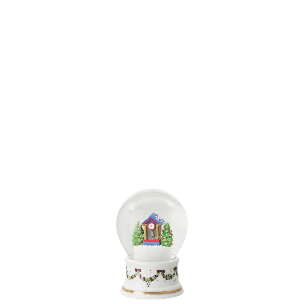SCHNEEKUGEL Weihnachten limit. - Schneekugel 2026  - Multicolor, Basics, Keramik (8/12cm) - Hutschenreuther