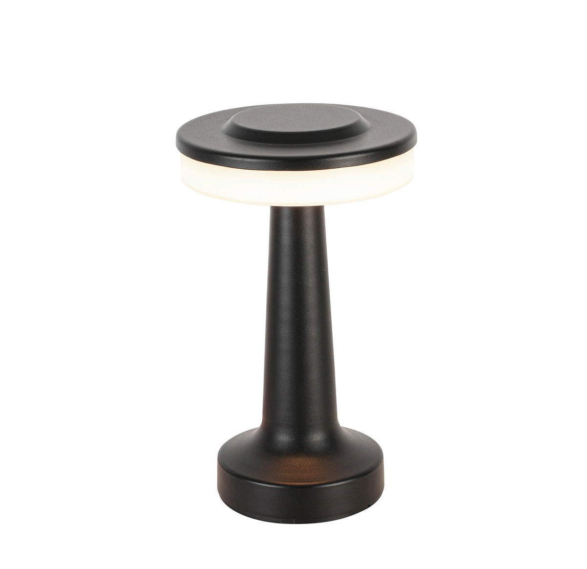 PUNJIVA STONA LAMPA - crna, Trendi, metal/plastika (14/21cm) - Boxxx