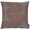 ZIERKISSEN 46/46 cm  - Bordeaux, Design, Textil (46/46cm) - Apelt