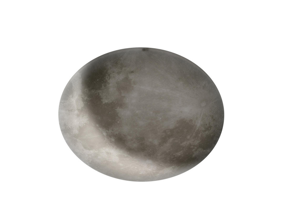 STROPNA LED-SVETILKA  LUNAR /3500 lm/3000 K/230 V/ - bela, Trend, umetna masa (60/12cm)