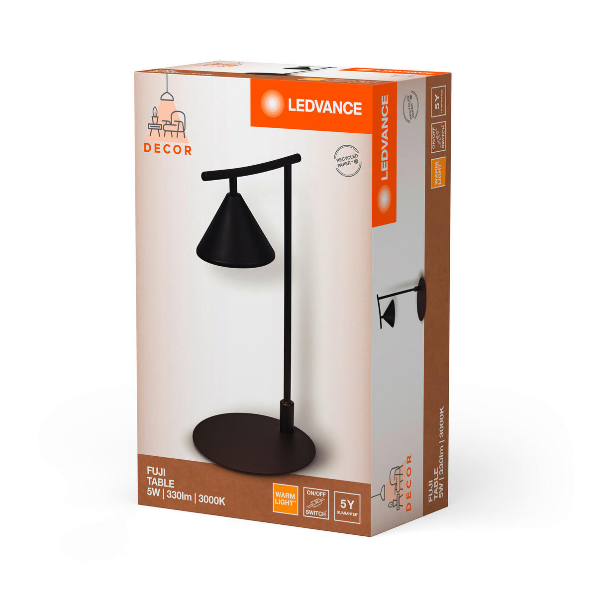 LED-TISCHLEUCHTE 20/21/40,5 cm   - KONVENTIONELL, Metall (20/21/40,5cm) - Ledvance