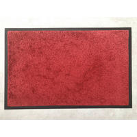 SCHMUTZFANGMATTE - Dunkelrot, Basics, Kunststoff/Textil (45/70cm)