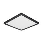 LED-DECKENLEUCHTE 40/40/4 cm   - Schwarz/Weiß, Trend, Kunststoff (40/40/4cm) - Novel