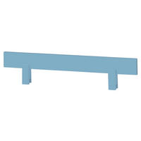 BETTSCHUTZGITTER  - Blau, MODERN, Holz (100/22,5/4cm) - MID.YOU