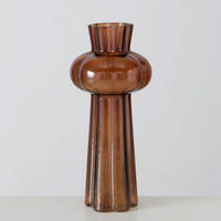 VASE 25 cm  - Hellbraun, Basics, Glas (11/25cm)