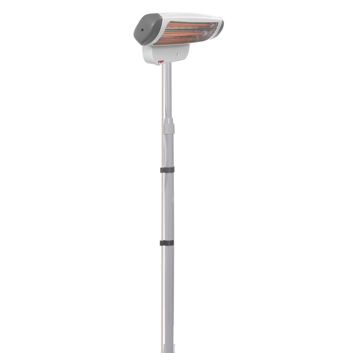 HEIZSTRAHLER  - Weiß, Basics, Kunststoff/Metall (52/185cm) - Reer