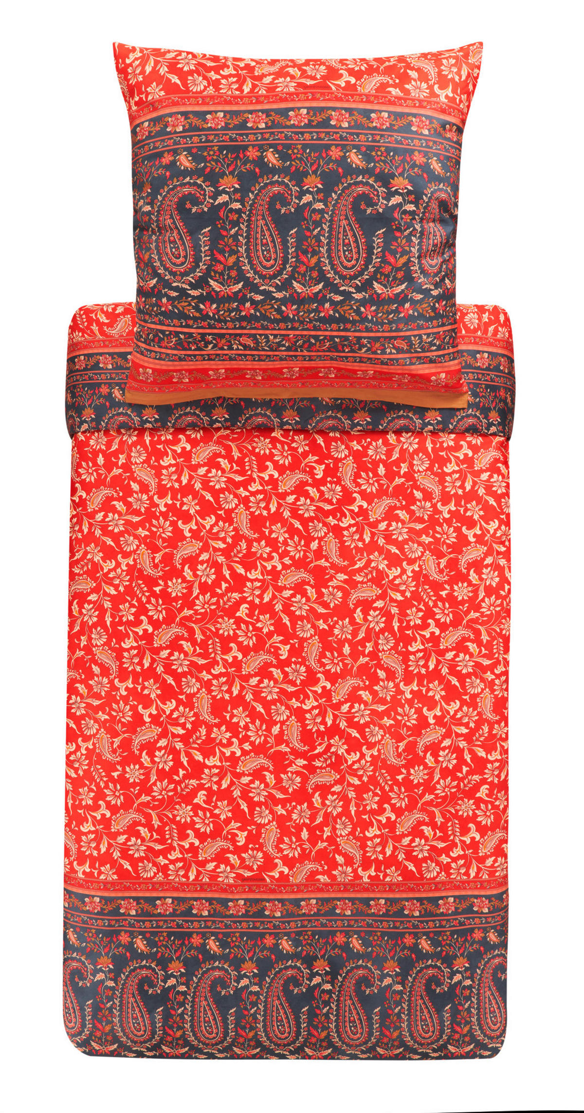 BETTWÄSCHE 200/200 cm  - Rot, Basics, Textil (200/200cm) - Bassetti