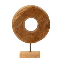 SKULPTUR - Braun, Basics, Holz (28/38/10cm)