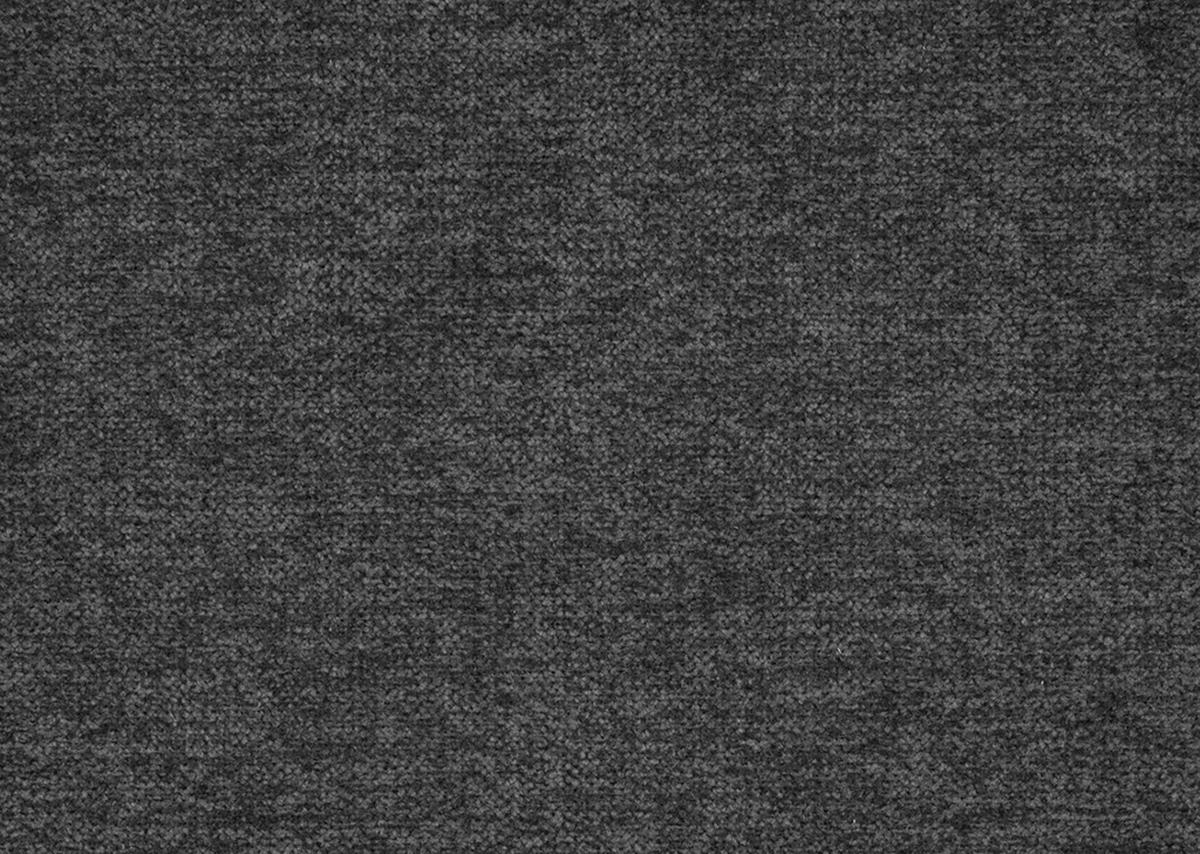 ECKSOFA Anthrazit Chenille  - Anthrazit/Alufarben, Design, Textil (288/205cm) - Sedda