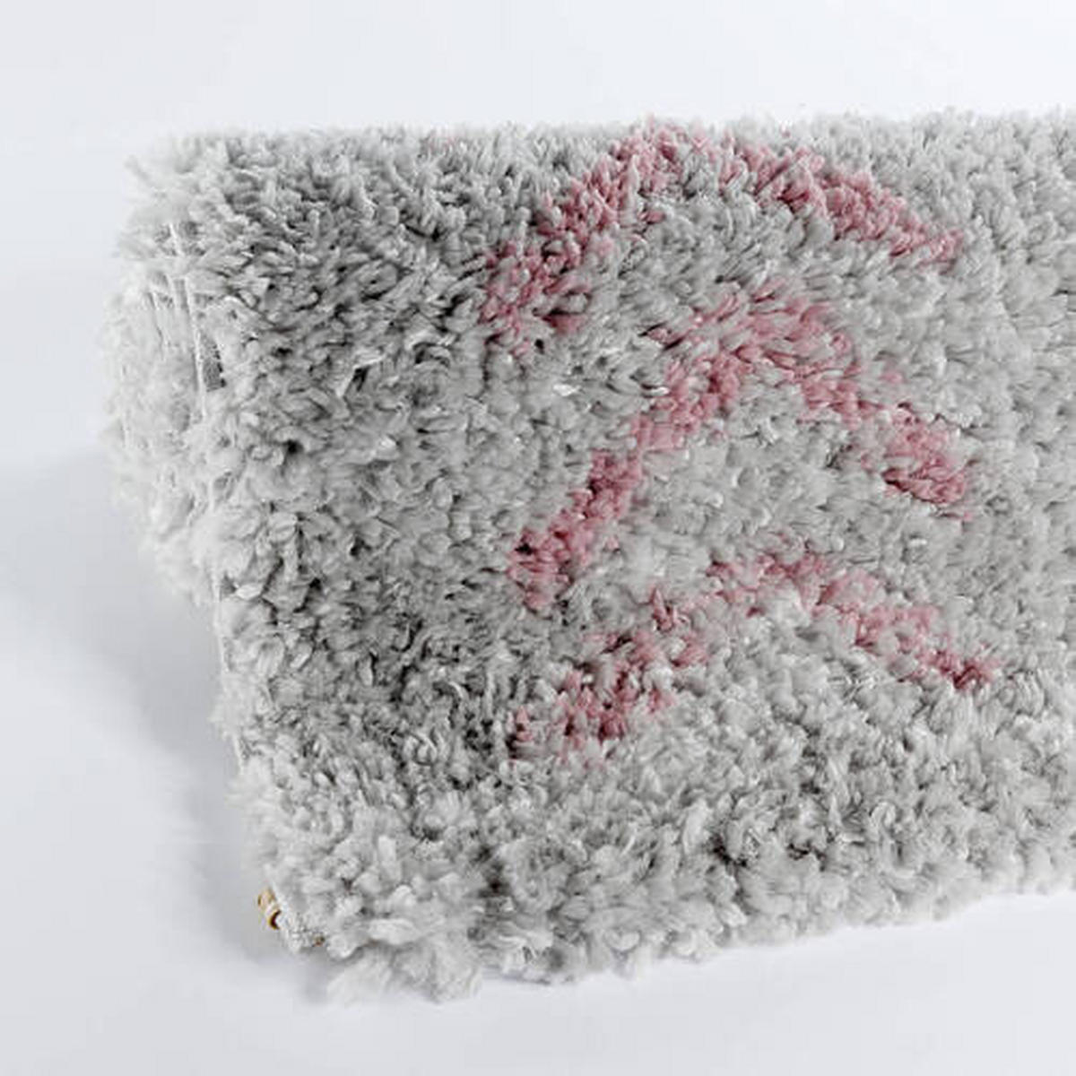 HOCHFLORTEPPICH 80/150 cm ETHNO-SHAGGY Rosa  - Rosa, Basics, Textil (80/150cm)