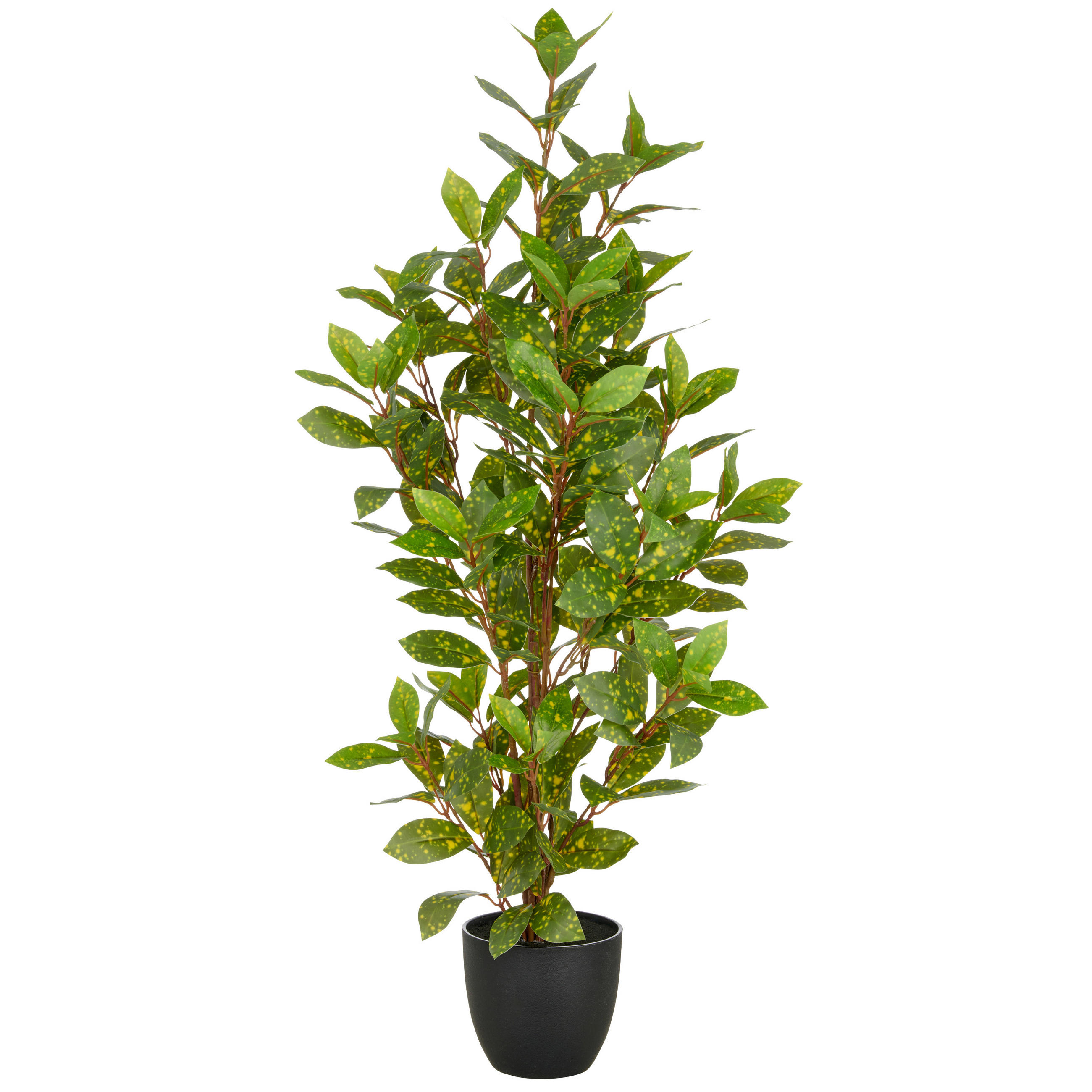 KUNSTPFLANZE 90 cm  - Schwarz/Braun, Basics, Kunststoff (90cm) - P & B