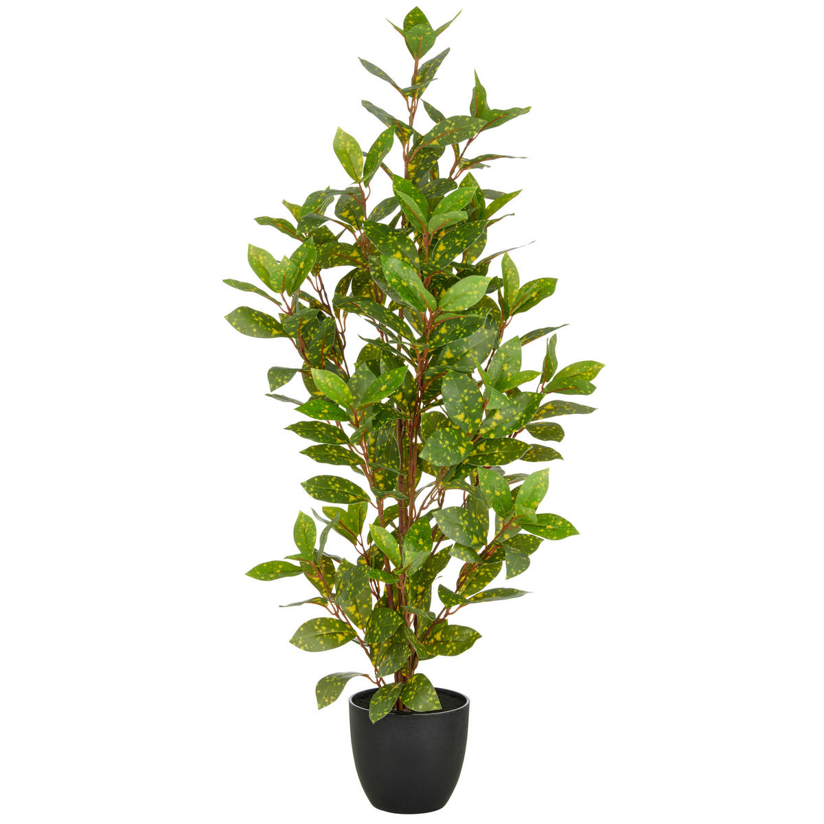 KUNSTPFLANZE 90 cm  - Schwarz/Braun, Basics, Kunststoff (90cm) - P & B