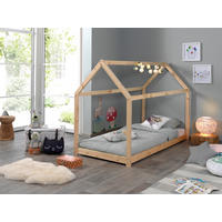 HAUSBETT Matratze, Rollrost 90/200 cm  - Naturfarben, Natur, Holz/Textil (90/200cm) - MID.YOU