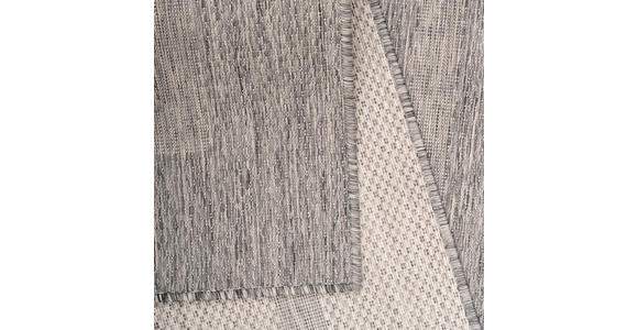 FLACHWEBETEPPICH 120/120 cm Relax  - Grau, Basics, Textil (120/120cm) - Novel