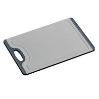 SCHNEIDEBRETT Kunststoff  - Grau, Basics, Kunststoff (36,5/24,5/0,85cm) - Homeware Profession.