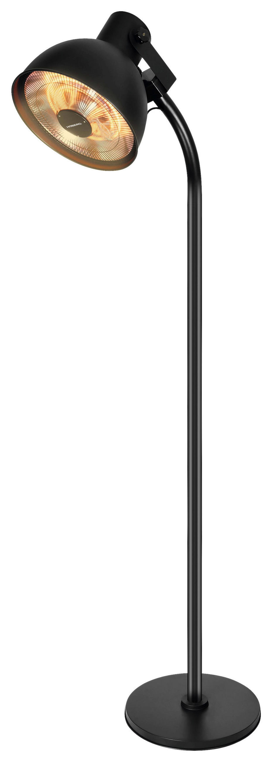 HEIZSTRAHLER STANDFUß 05101 - Schwarz, KONVENTIONELL, Kunststoff/Metall (42/230cm)