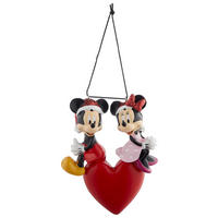 DEKOHÄNGER Mickey & Minnie  - Multicolor, Trend, Kunststoff - Disney