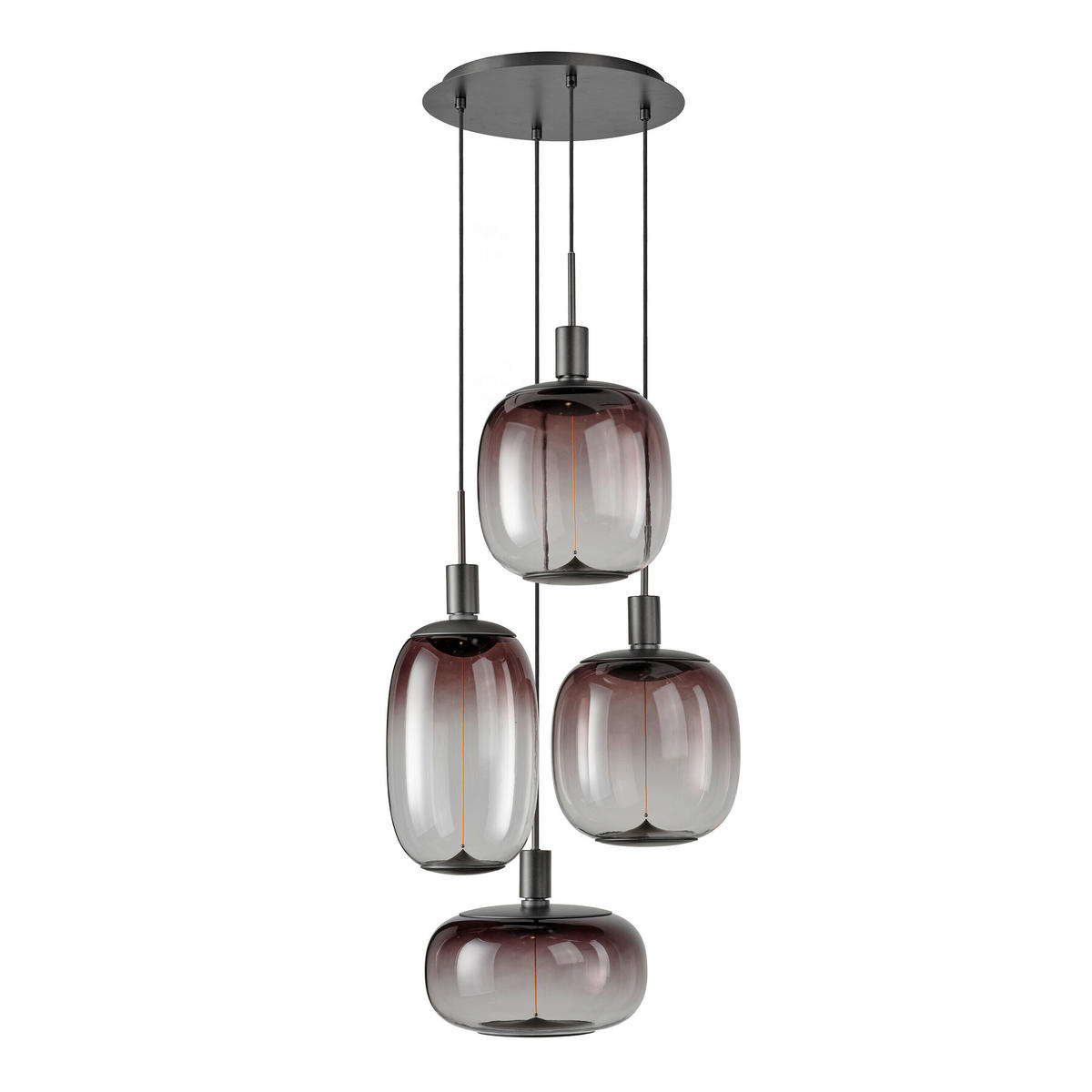 LED-LEUCHTMITTEL   E27 12 W 300 lm  - Grau, KONVENTIONELL, Kunststoff (20/37cm)