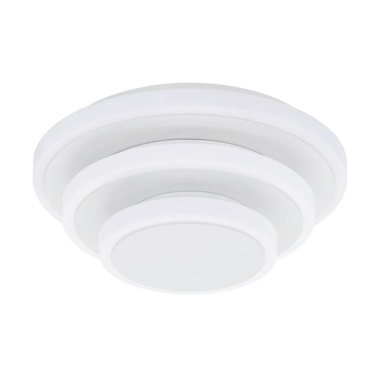 DECKENLEUCHTE 6,5 W  25/10 cm    - Weiss, Basics, Kunststoff/Metall (25/10cm) - Eglo