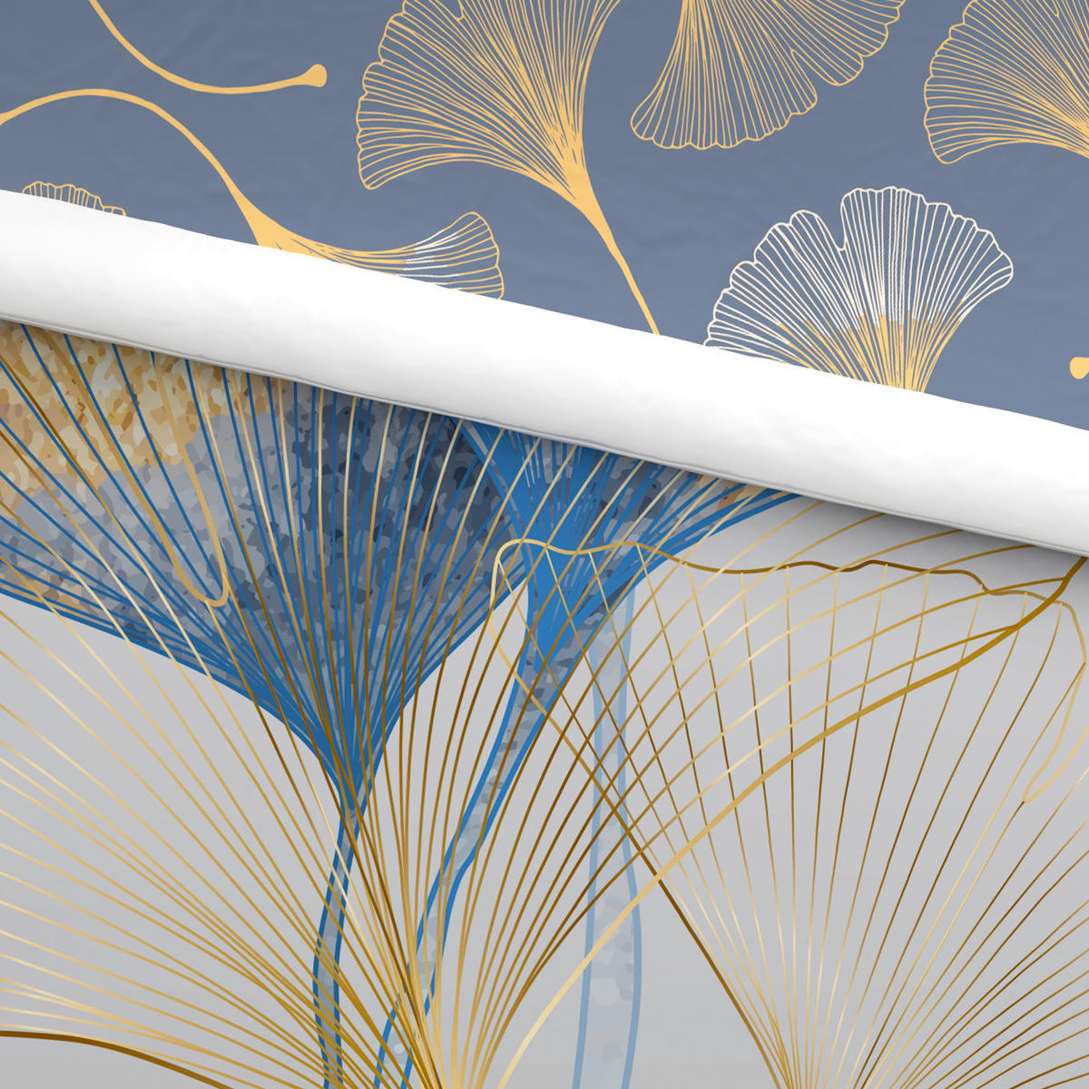 POSTELJINA SA DVA LICA 140/200 cm saten siva  - siva, Osnovno, tekstil (140/200cm) - Esposa