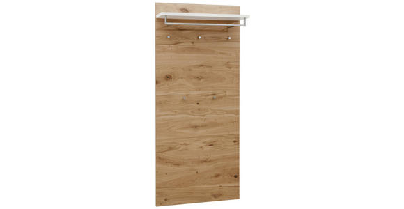 GARDEROBENPANEEL 80/183/27 cm - Eichefarben/Weiß, Design, Holz/Holzwerkstoff (80/183/27cm) - Dieter Knoll