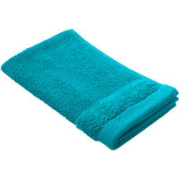 GÄSTETUCHSET BONITA Türkis 4-teilig 30/50 cm  - Türkis, Natur, Textil (30/50cm) - Bio:Vio