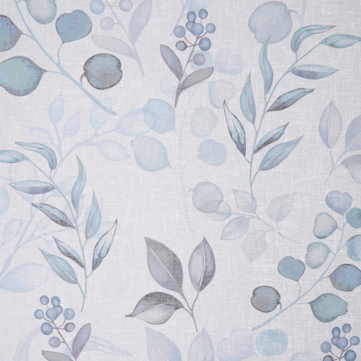 HOTOVÝ ZÁVĚS, poloprůhledné, 140/245 cm - tyrkysová, Konvenční, textil (140/245cm) - Esposa