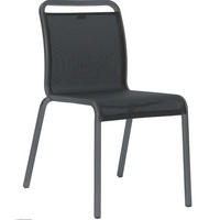 STAPELSTUHL Aluminium Graphitfarben, Grau  - Graphitfarben/Grau, Design, Textil/Metall (54/87/64cm) - Stern