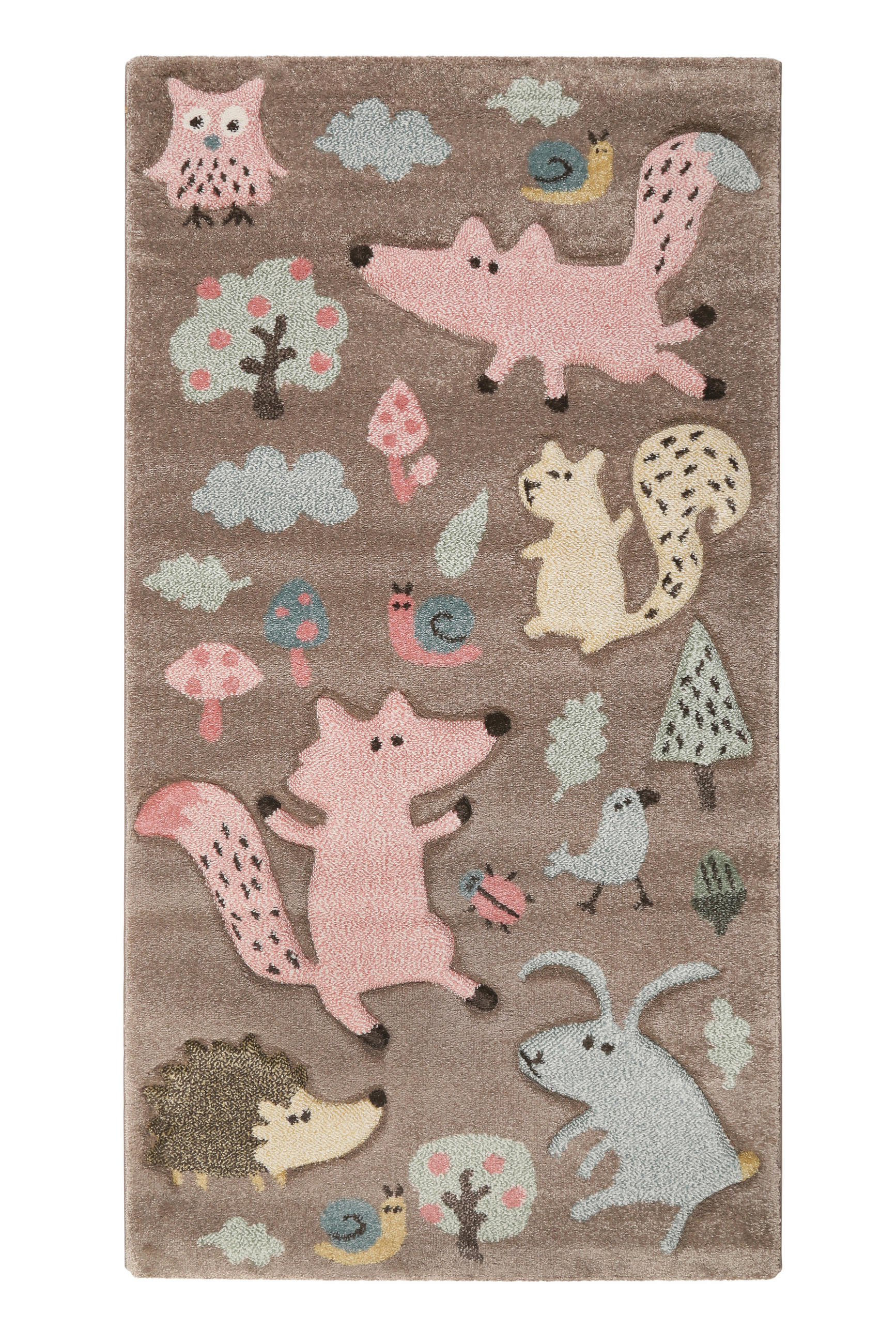 KINDERTEPPICH 80/150 cm Forest  - Taupe, Trend, Textil (80/150cm) - Sigikid