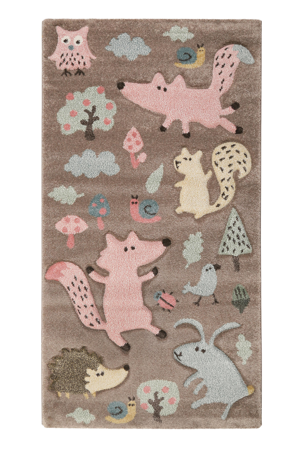 KINDERTEPPICH 133/200 cm Forest  - Taupe, Trend, Textil (133/200cm) - Sigikid
