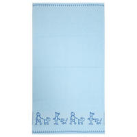 RUČNÍK, 50/90 cm, modrá - modrá, Konvenční, textil (50/90cm) - Ben'n'jen