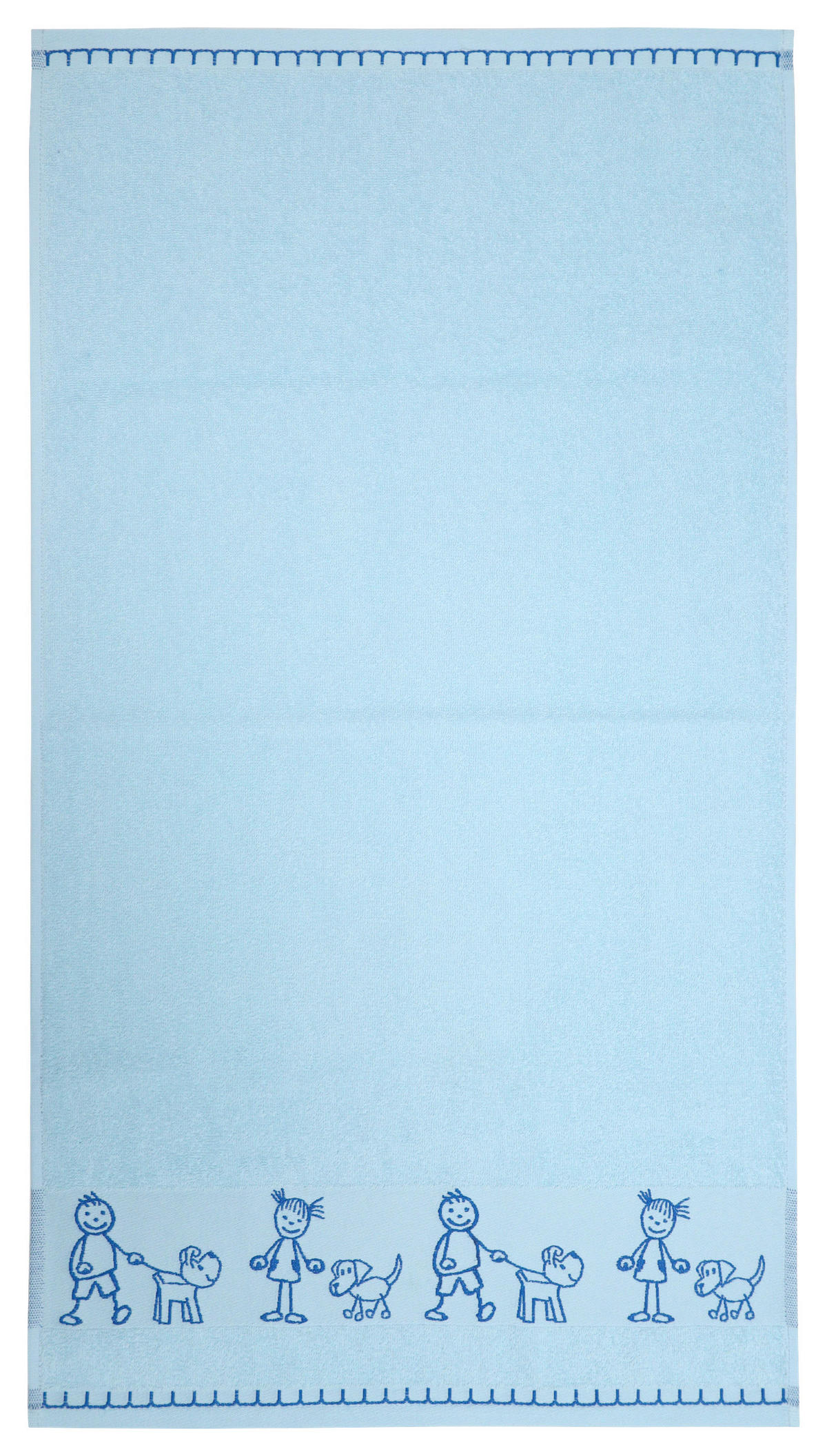 RUČNÍK, 50/90 cm, modrá - modrá, Konvenční, textil (50/90cm) - Ben'n'jen
