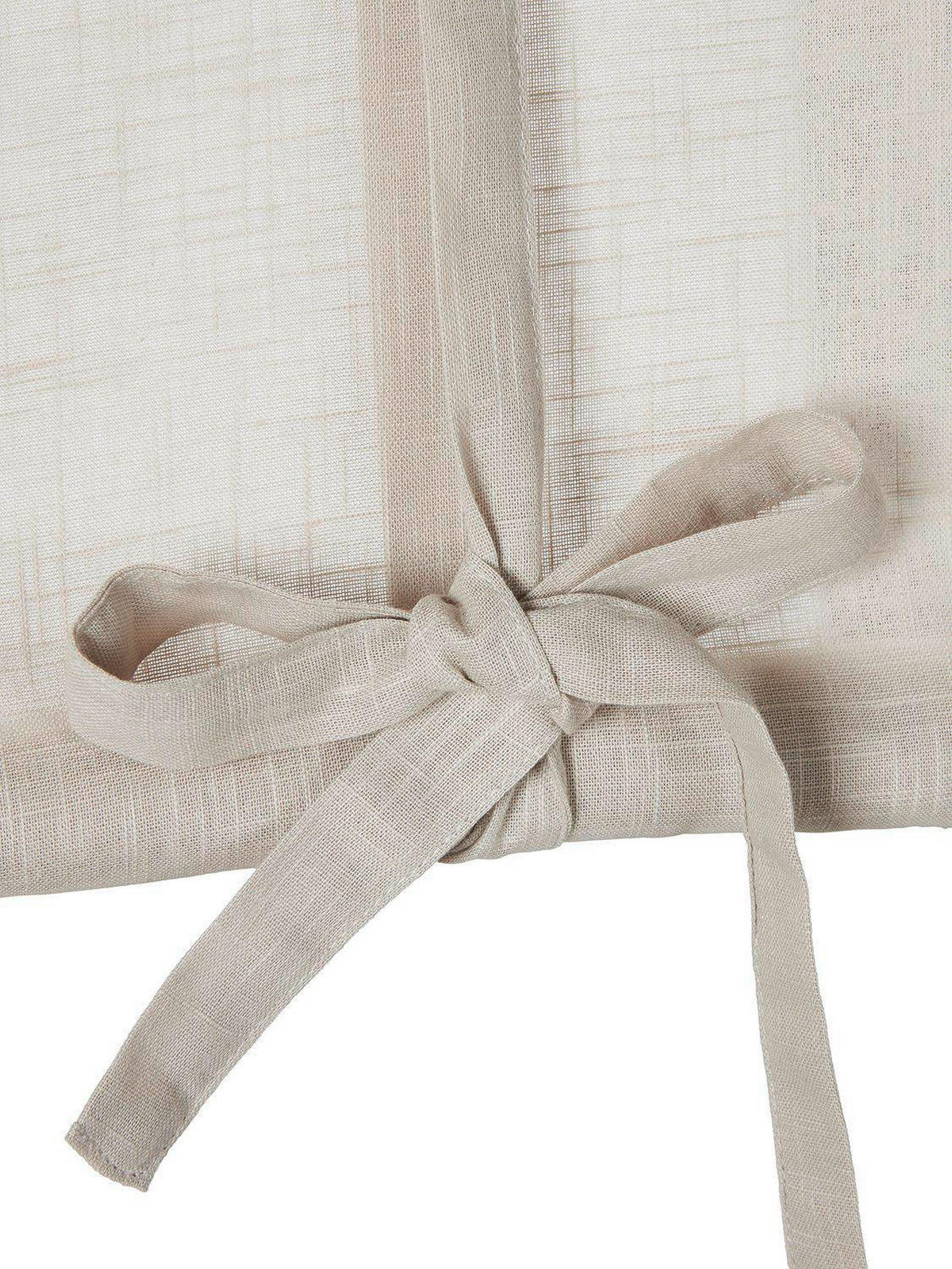 KURZGARDINE   100/90 cm   - Beige, Basics, Textil (100/90cm) - Svanefors