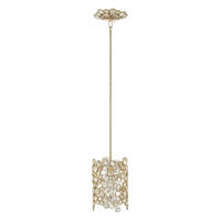 HÄNGELEUCHTE 20.3/54.1  cm    - Silberfarben, Konventionell, Glas/Metall (20.3/54.1 cm) - Elstead Lighting