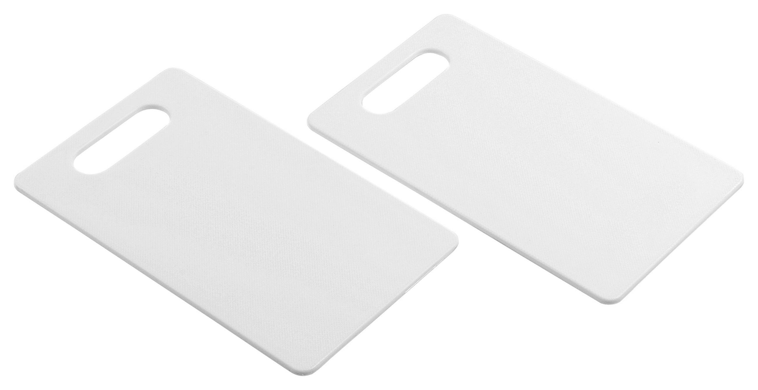 SCHNEIDEBRETT Kunststoff  - Weiß, Basics, Kunststoff (15/0,6/25cm) - Justinus