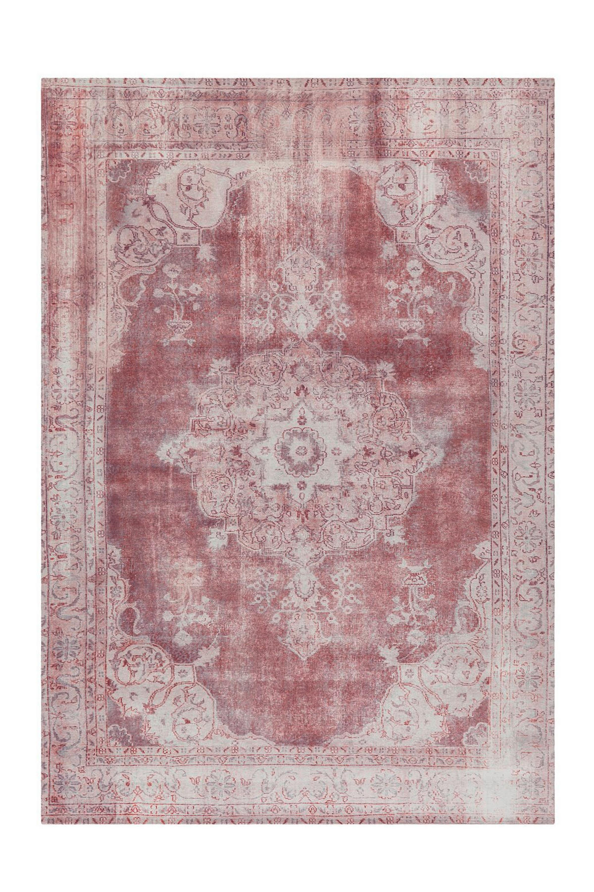FLACHWEBETEPPICH 160/230 cm Vintage 8400 Elfenbein Creme  - Creme, KONVENTIONELL, Textil (160/230cm)