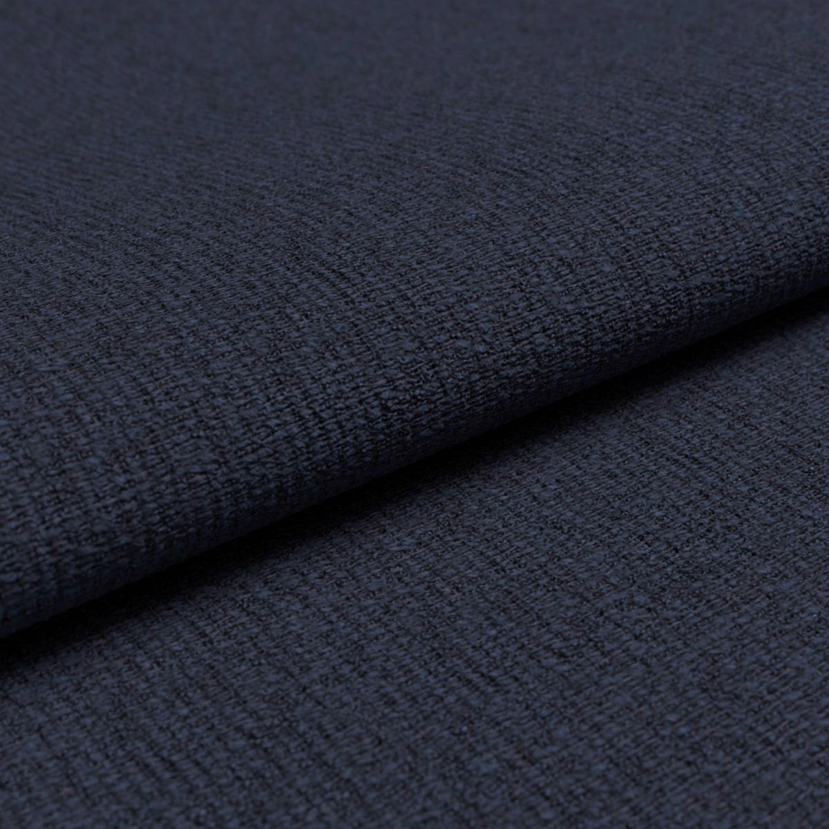 ECKSOFA  in Flachgewebe Blau  255-365/175-224 cm  - Blau/Schwarz, Design, Textil/Metall (255-365/175-224cm) - Dieter Knoll
