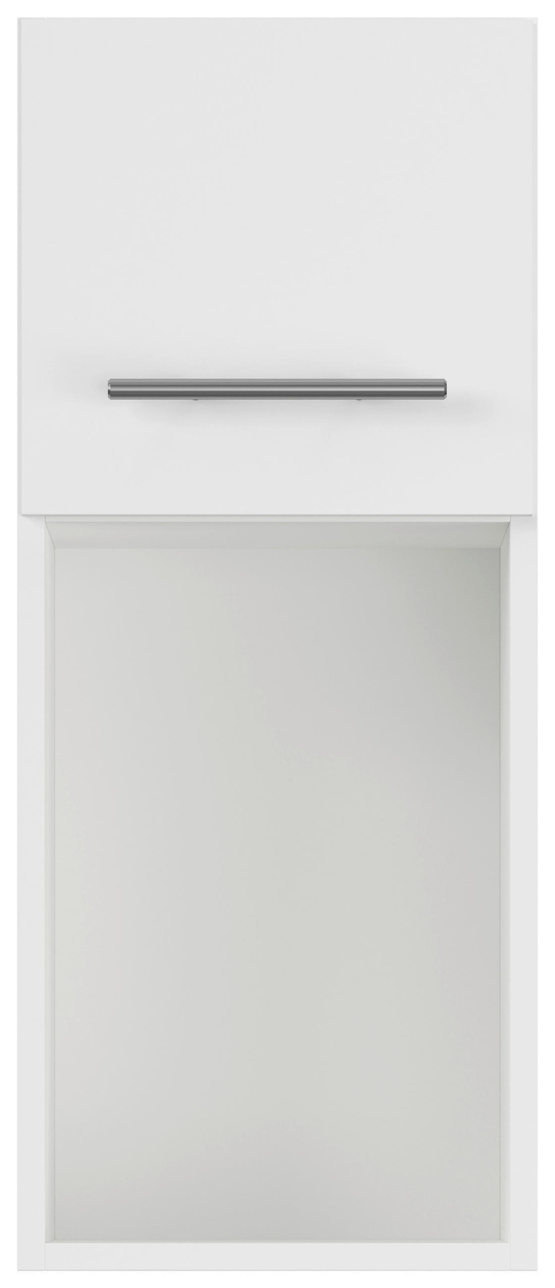 KÜCHENOBERSCHRANK 30/72,3/34,2 cm  in Weiß  - Edelstahlfarben/Weiß, Basics, Holzwerkstoff/Metall (30/72,3/34,2cm) - Impuls