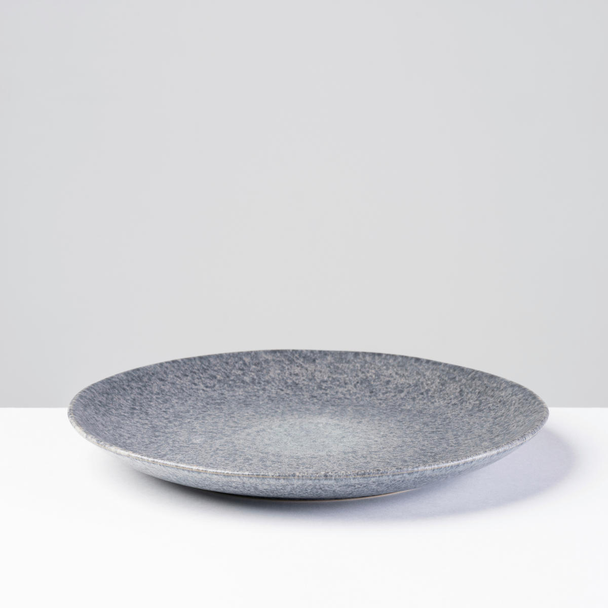 SPEISETELLERSET MOOS´N´STEIN 4-teilig  - Grau, Basics, Keramik (26,5/2,5cm) - Gipfelstück