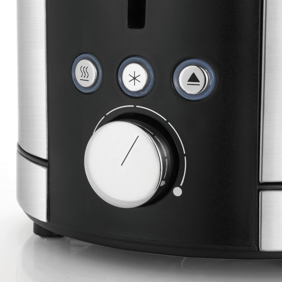 TOASTER  - Silberfarben/Schwarz, Design, Metall - WMF