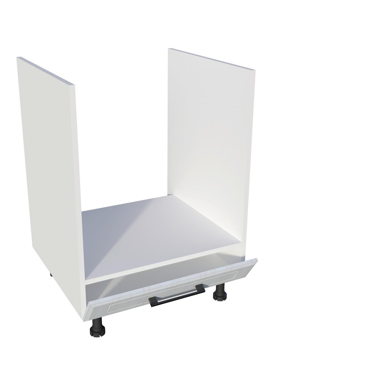 SZEKRÉNY BEÉPÍTHETŐ SÜTŐHÖZ - Basics, faalapú anyag (60/82/56cm) - Carryhome