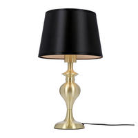 TISCHLEUCHTE Prima 24/24/40 cm   - Gelb/Grau, KONVENTIONELL, Metall (24/24/40cm)